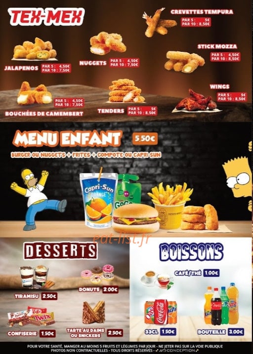 O’Delice — carte page 4