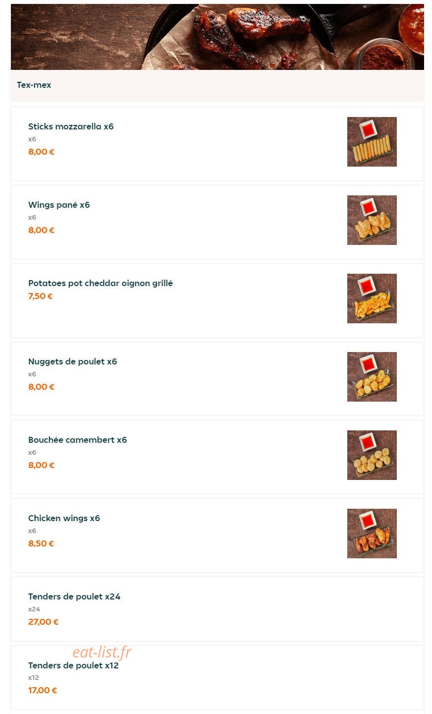 Pizza box — carte page 14