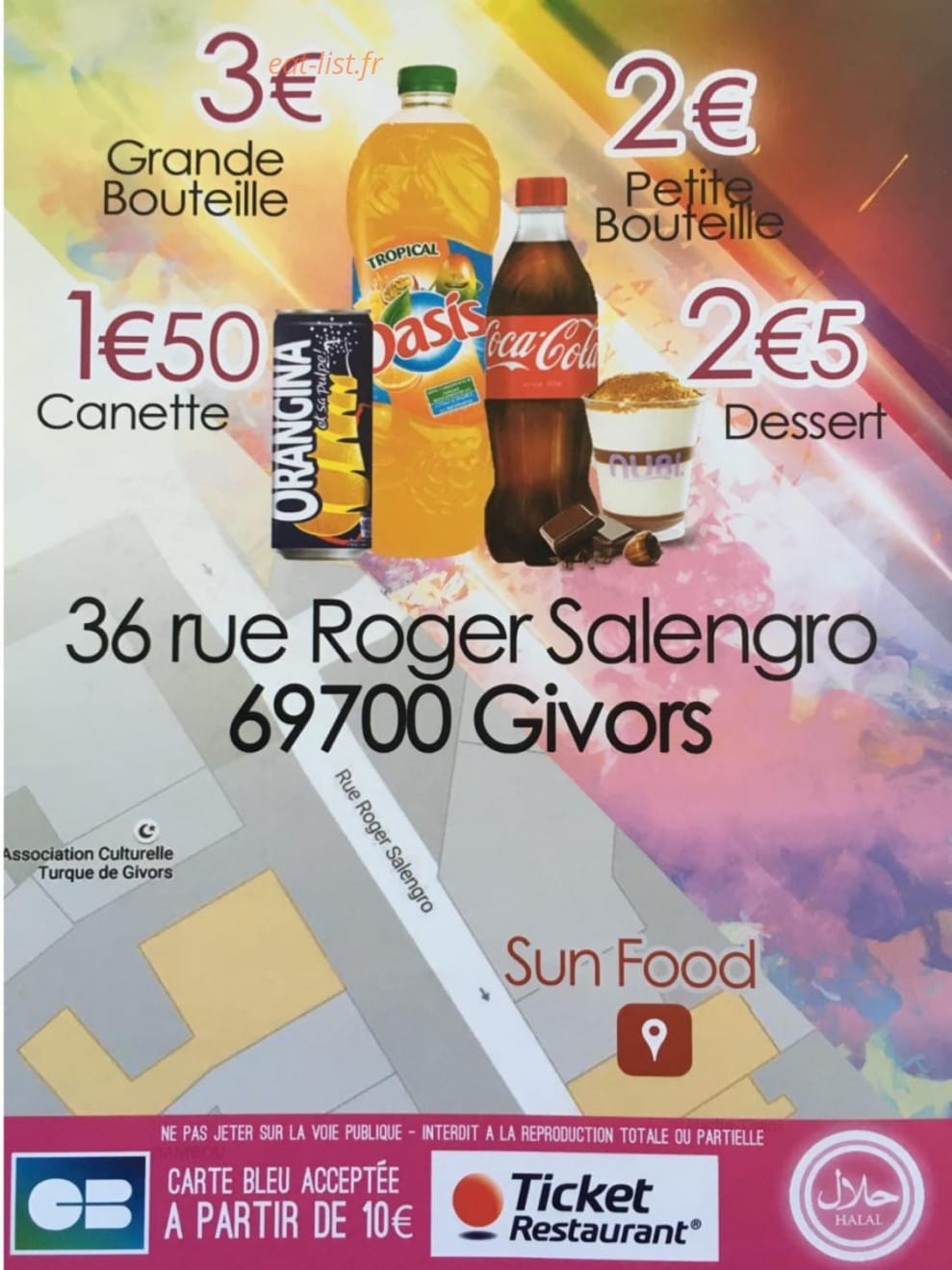 Sun Food — carte page 4