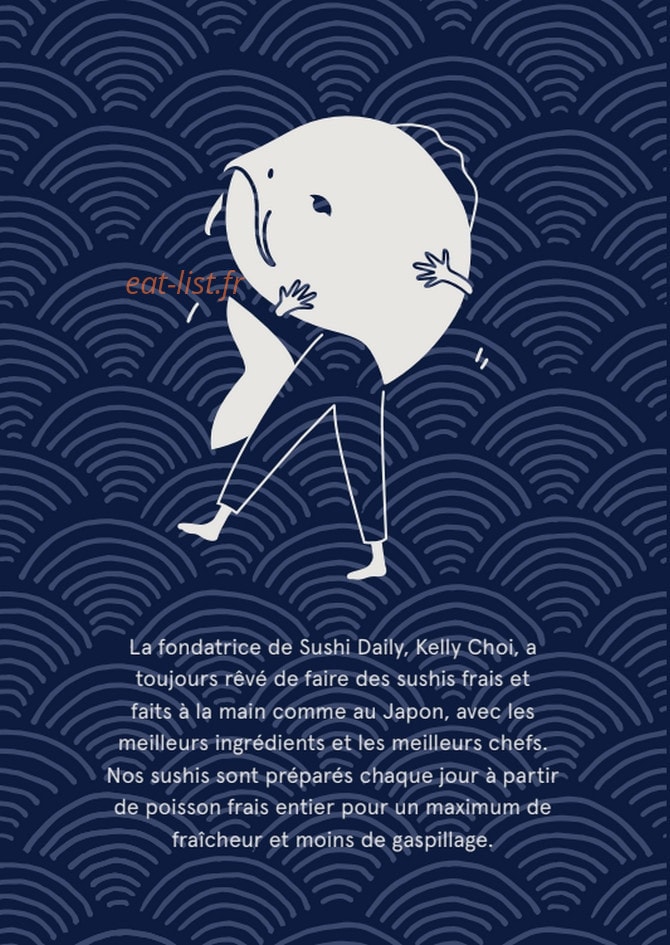 Sushi Daily — carte page 6