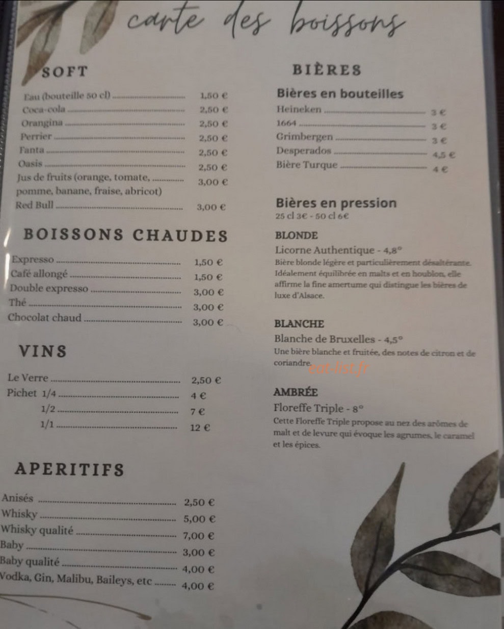 Le 1050 — carte page 4