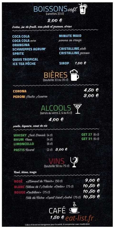 Pizza Bella — carte page 4