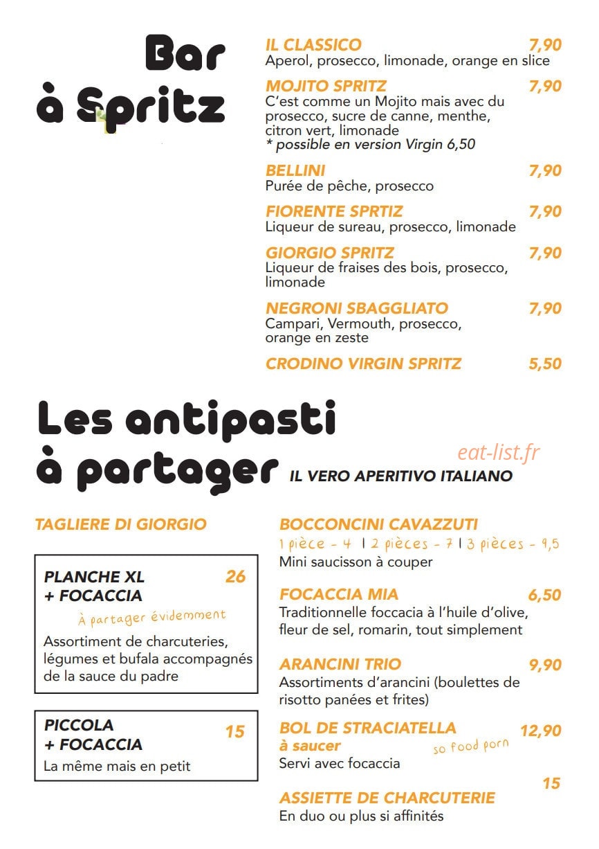 Giorgio e Basta — carte page 5