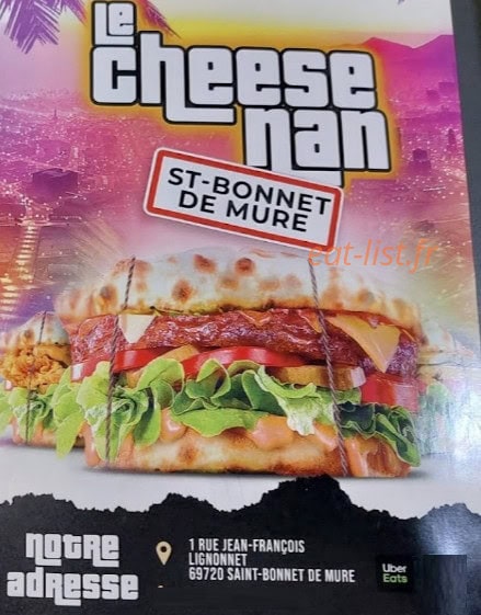 Le Cheese Nan — carte page 1