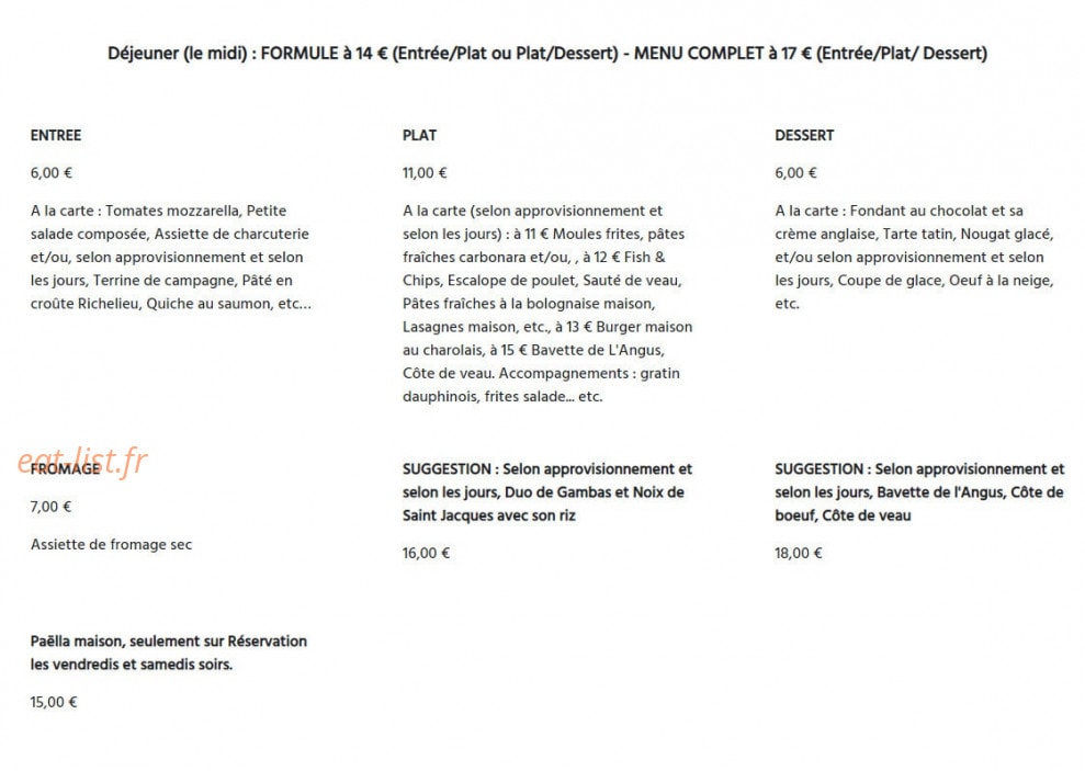 Le Duo — carte page 2