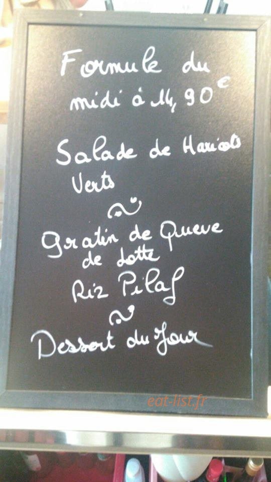 Le Kiosque Gourmand — carte page 1