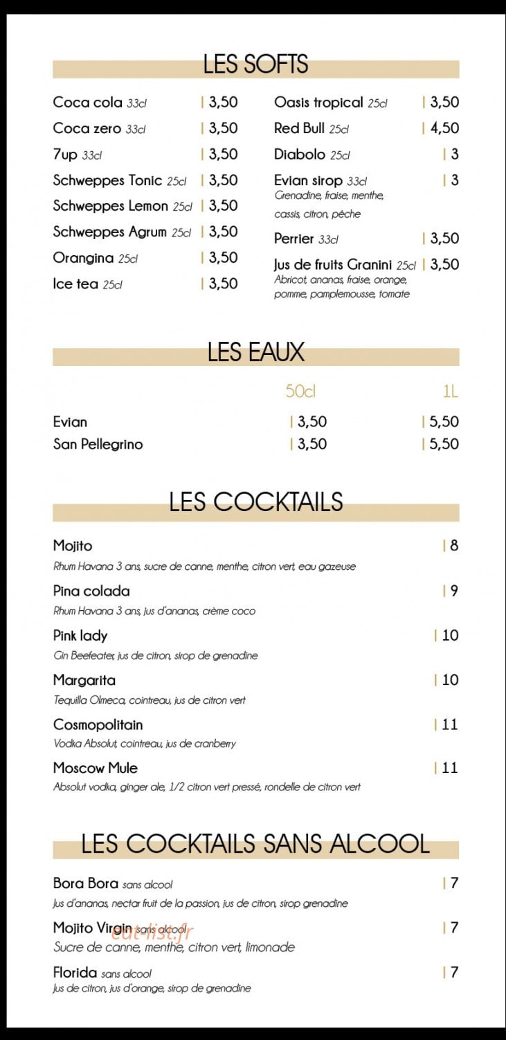 Sahne — carte page 6