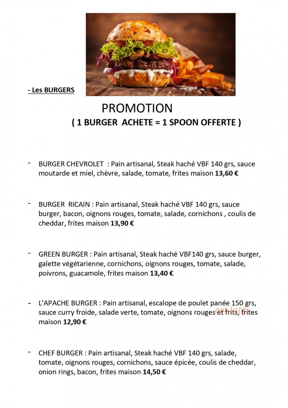 Spoon — carte page 7