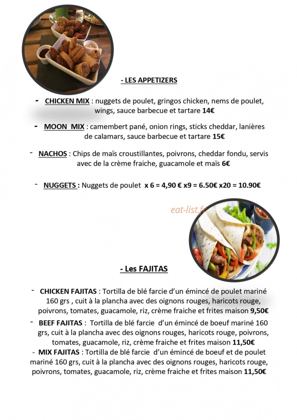 Spoon — carte page 3