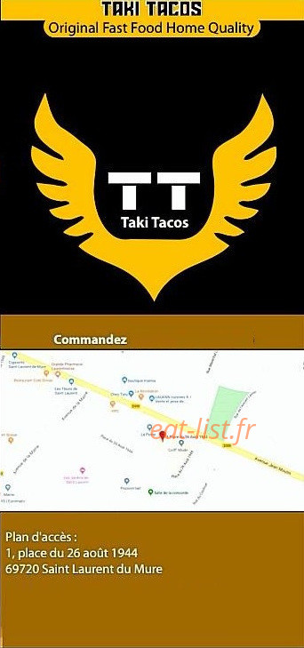 Taki tacos — carte page 6