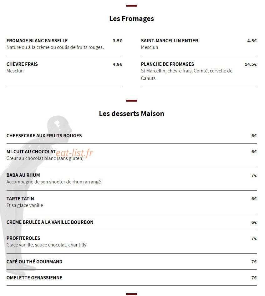 Angely's — carte page 9
