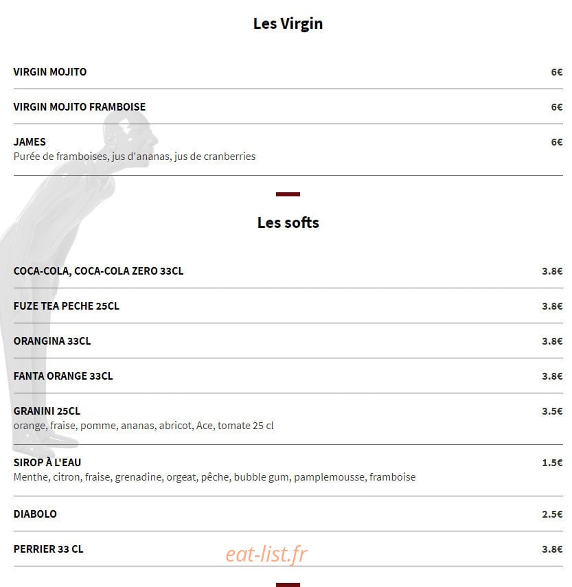Angely's — carte page 11