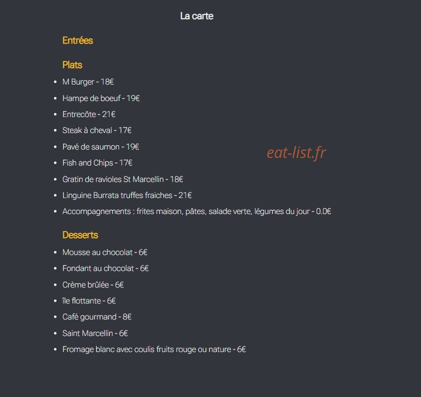 Le M d'Azieu — carte page 1