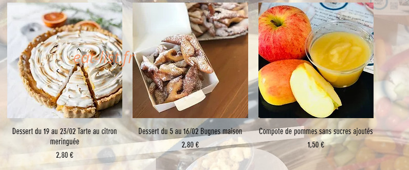 Qu'est ce qu'on mange? — carte page 5