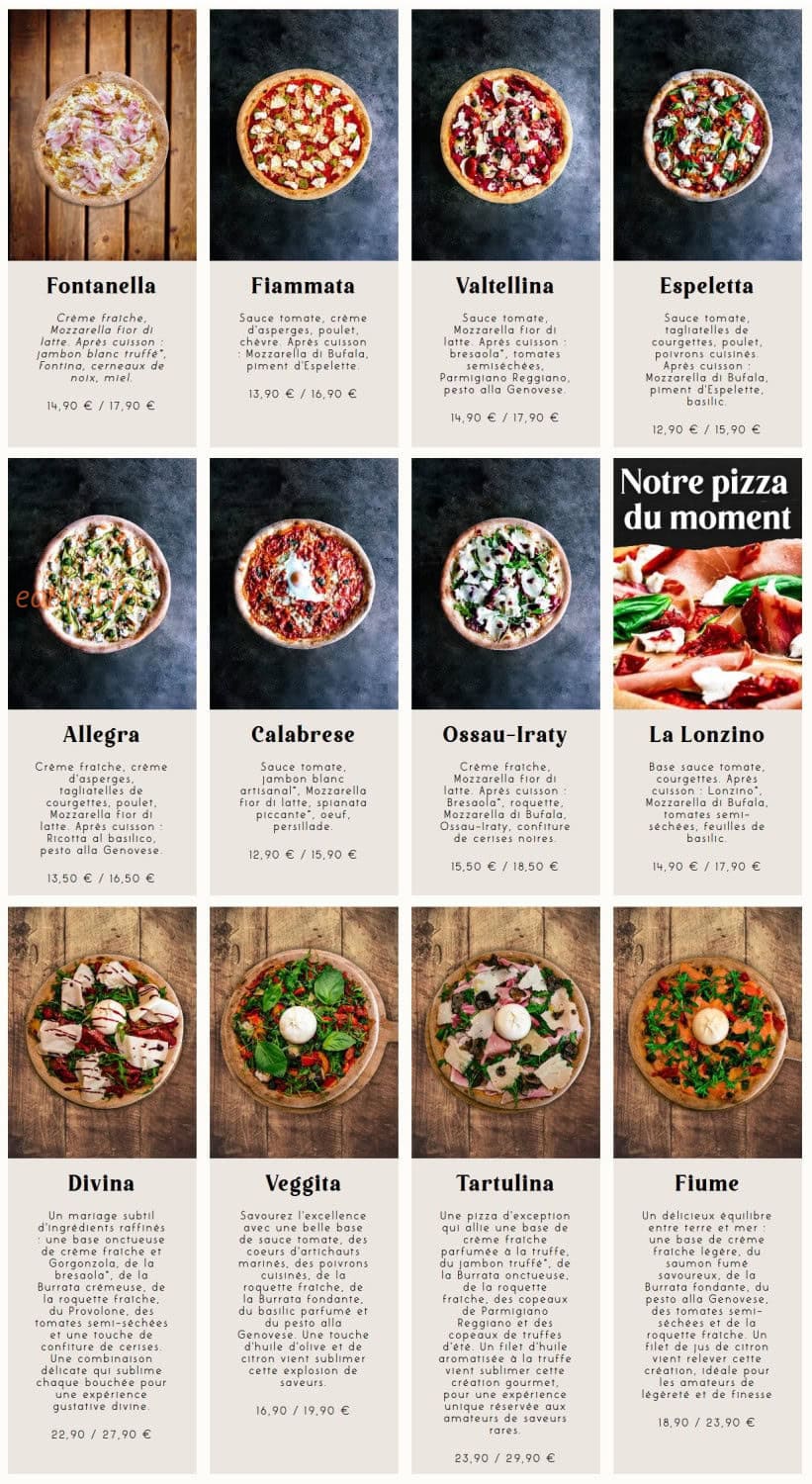 Jordan Tomas - Pizza Mamamia — carte page 1