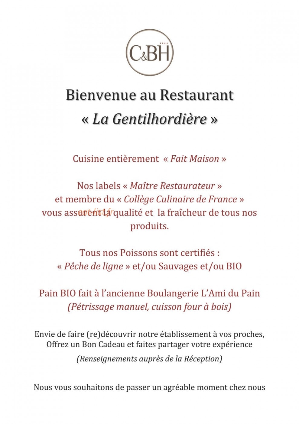 La Gentilhordière — carte page 2