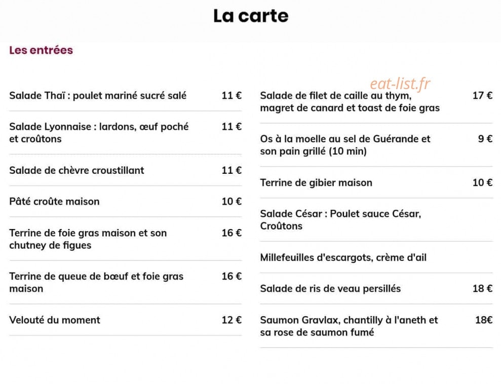 La Pièce du Boucher — carte page 1