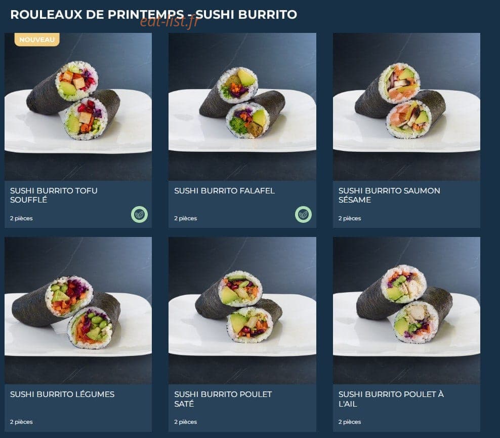 Taobento — carte page 9
