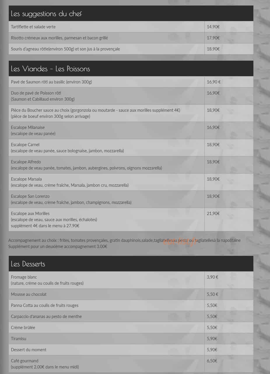 San Lorenzo — carte page 5