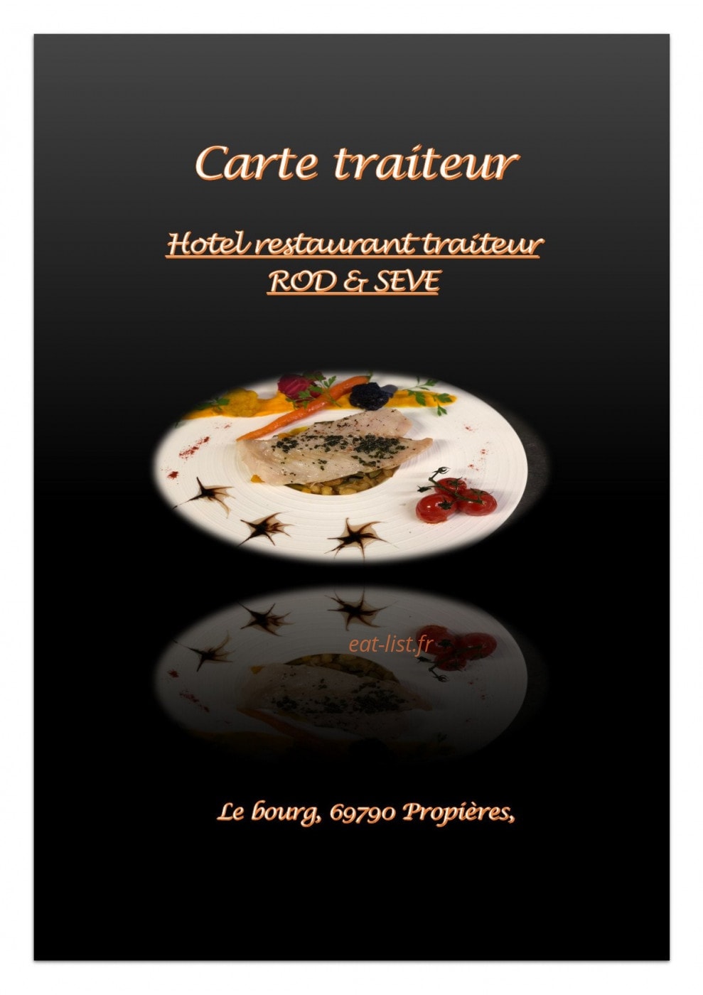 Rod & Sève — carte page 2