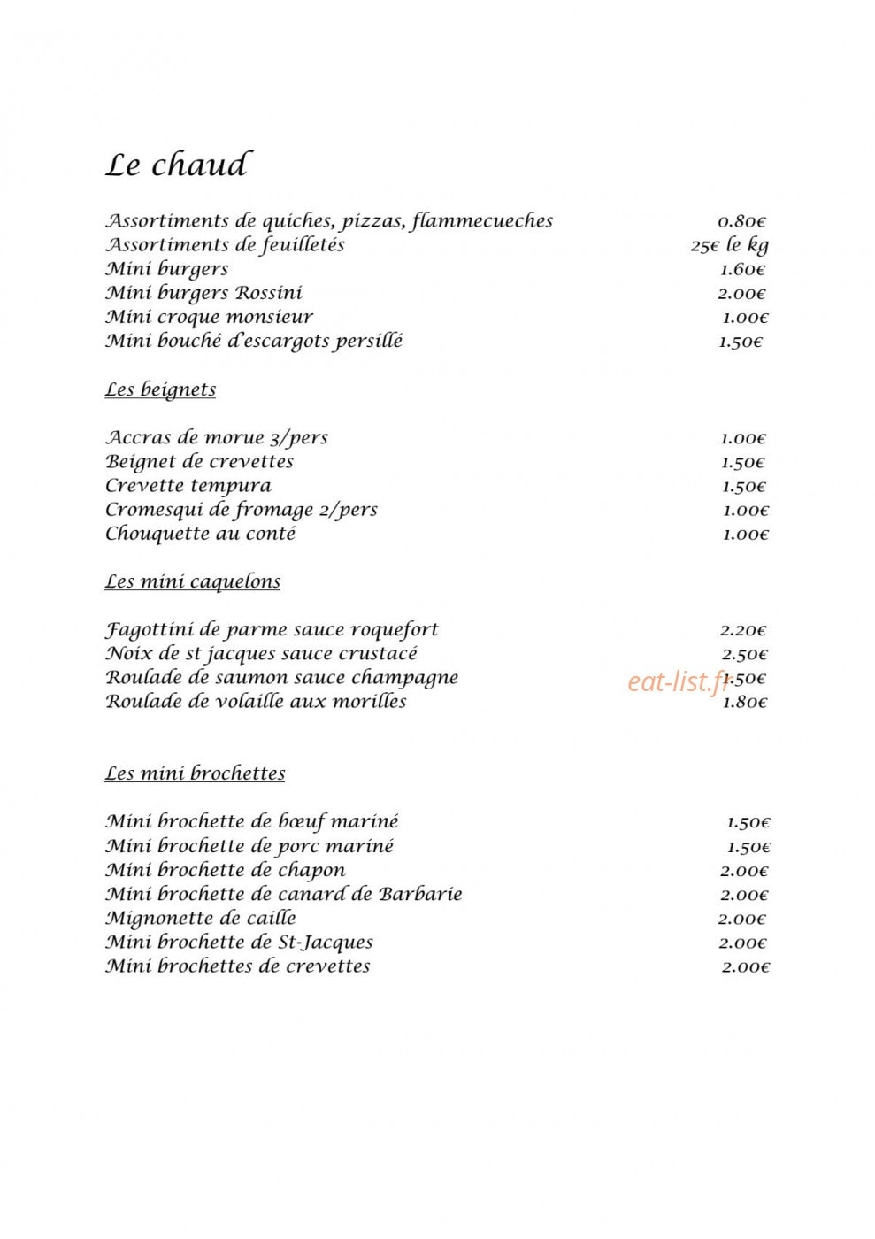 Rod & Sève — carte page 6
