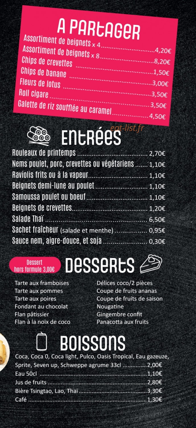 Aux Mets' Kong — carte page 4