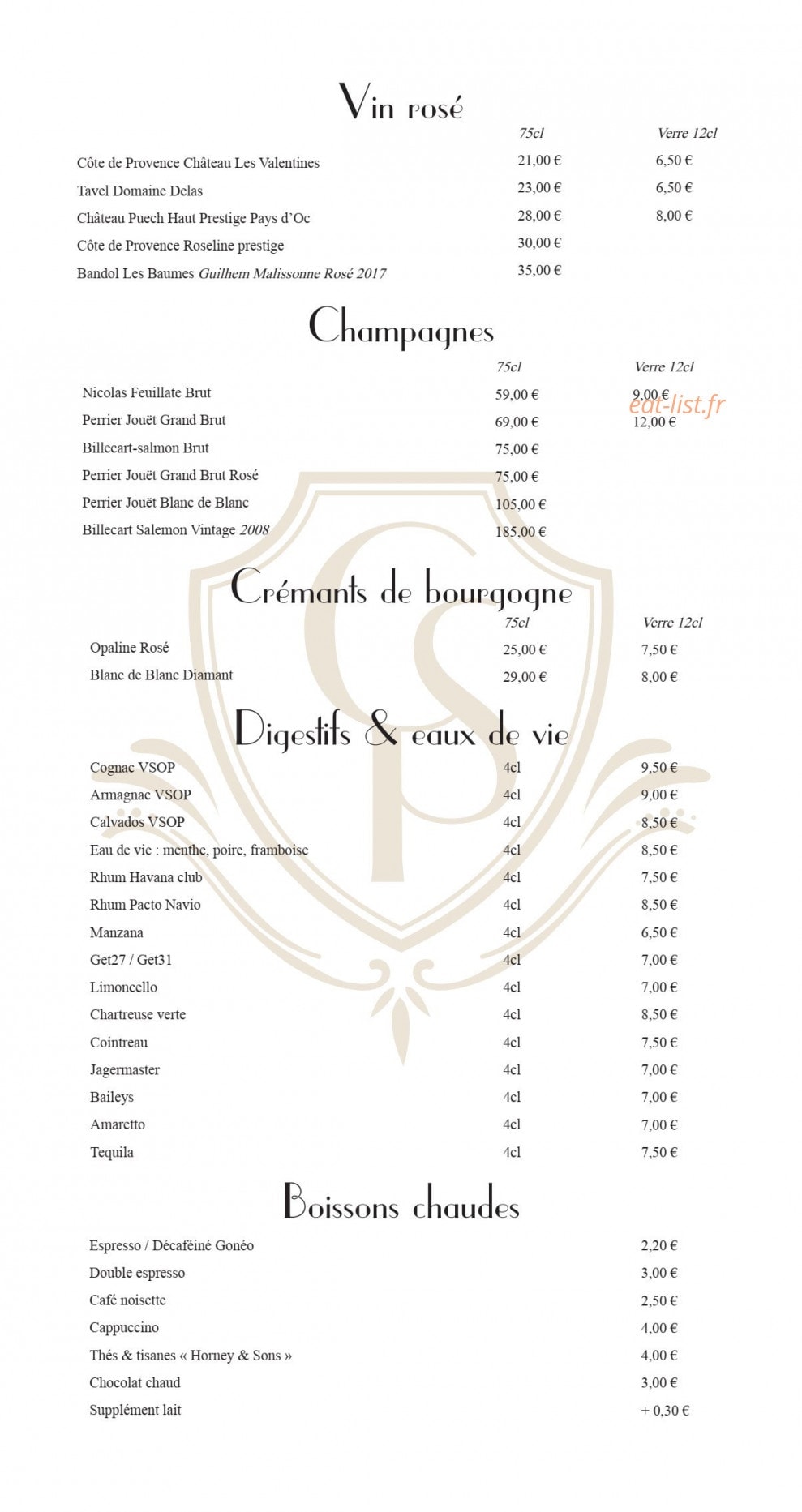 Château de Saint-Priest — carte page 10
