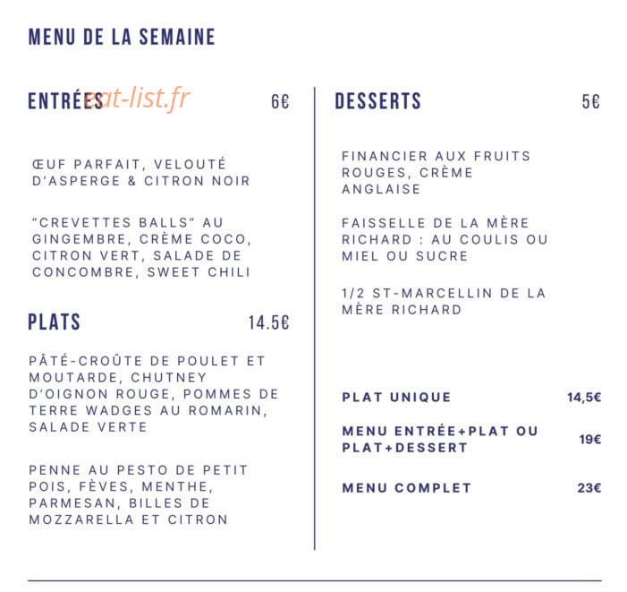 Côté Jardin — carte page 1