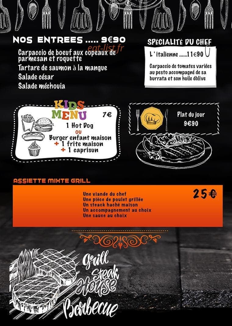 Kitchen grill — carte page 2