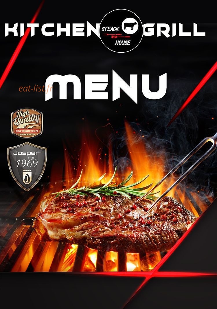 Kitchen grill — carte page 1