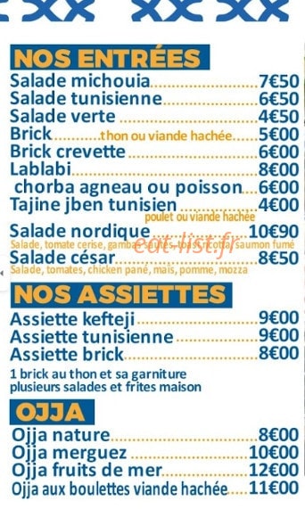 La Goulette — carte page 1