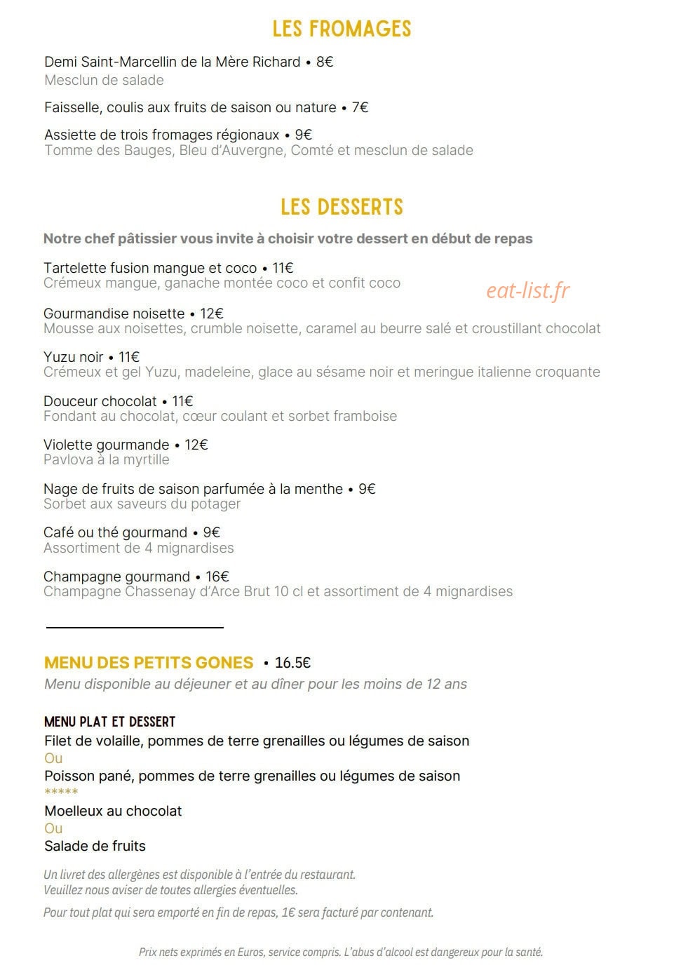 Le 160° — carte page 2