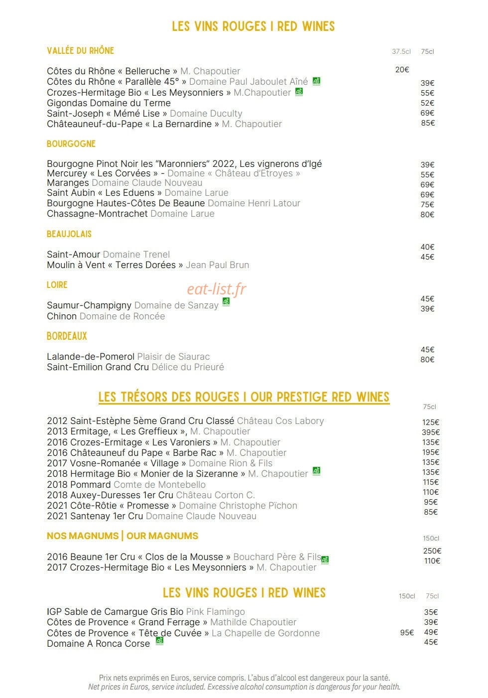 Le 160° — carte page 8