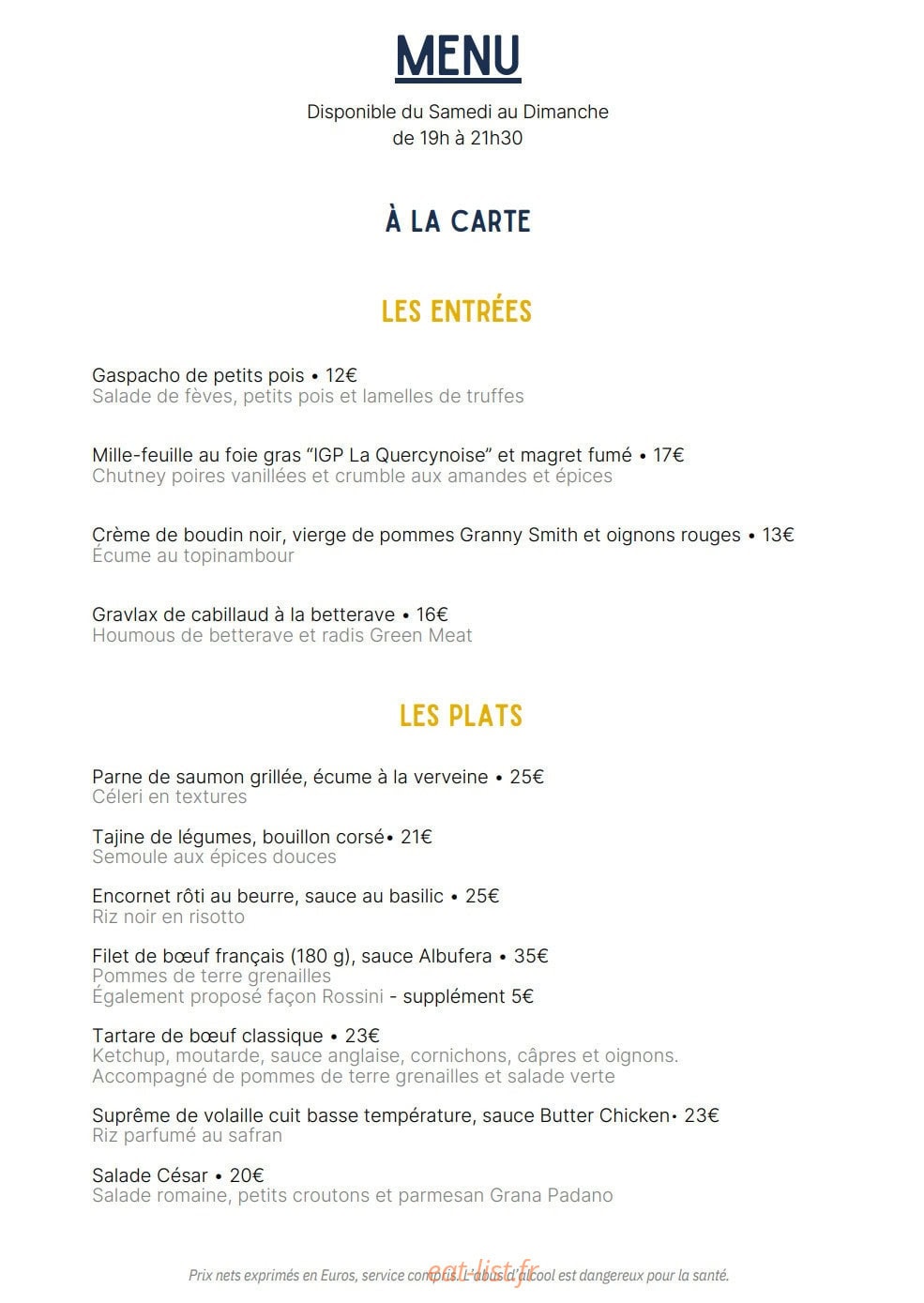 Le 160° — carte page 3