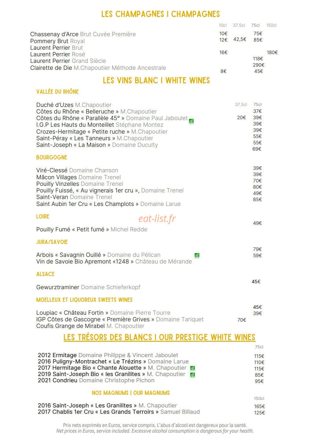 Le 160° — carte page 7