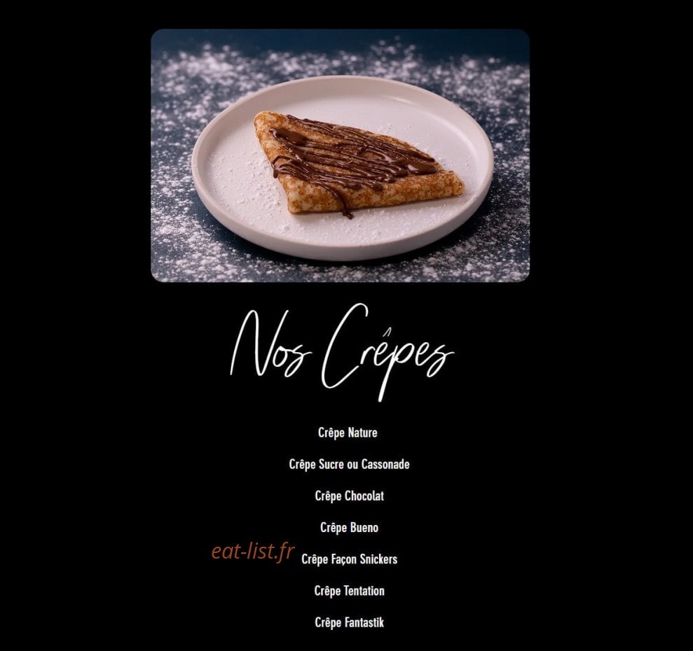 Le Club Café — carte page 6