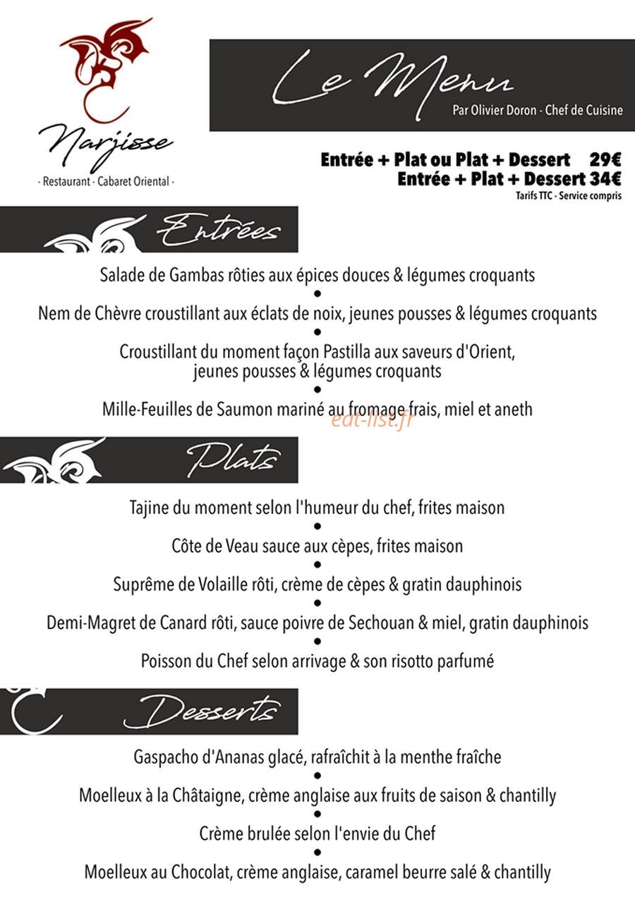 Le Narjisse — carte page 1