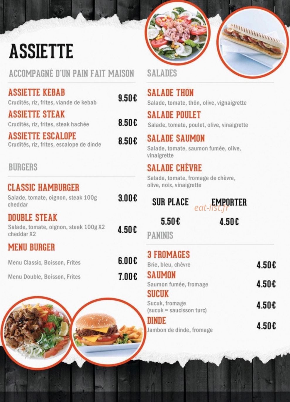 Le Petit Palace — carte page 3