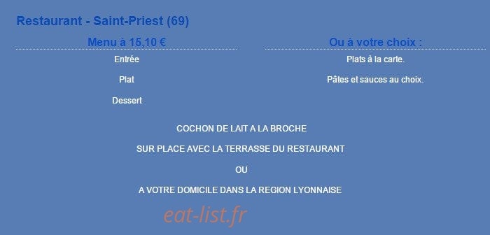 Le relais de la gare routiere — carte page 1
