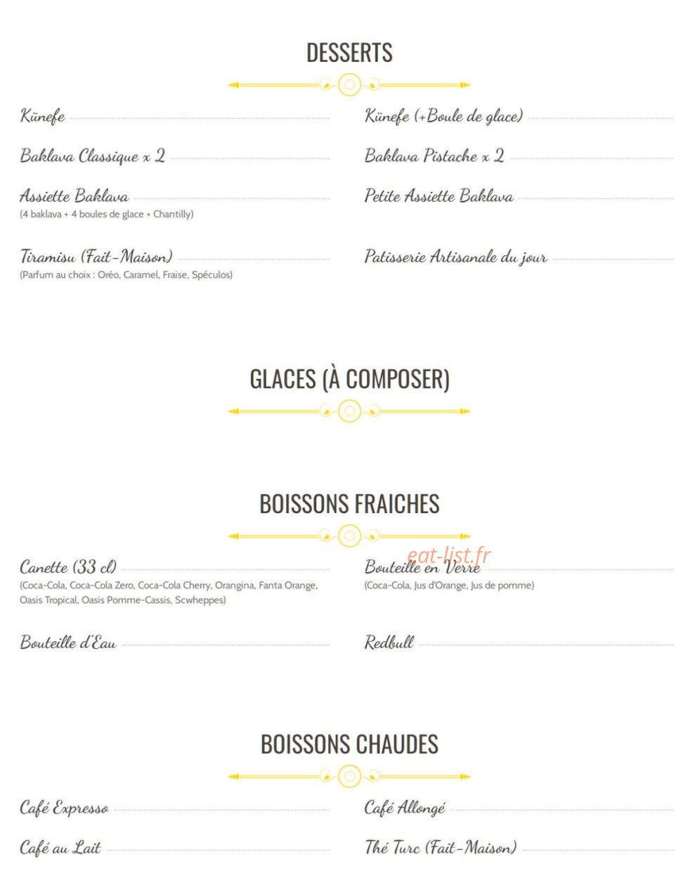 Marmaray’s — carte page 3