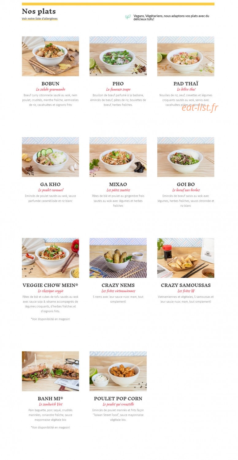Phood — carte page 1