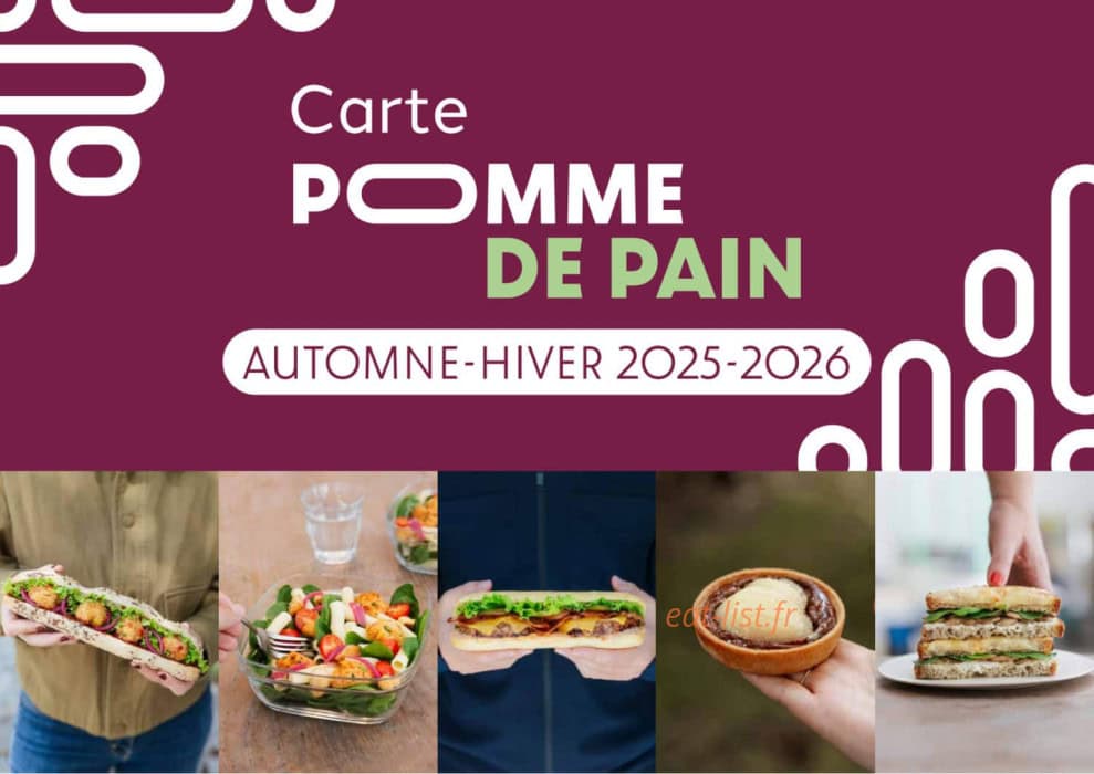 Carte et menu