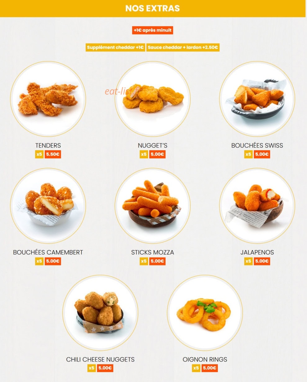 Tacos night — carte page 5