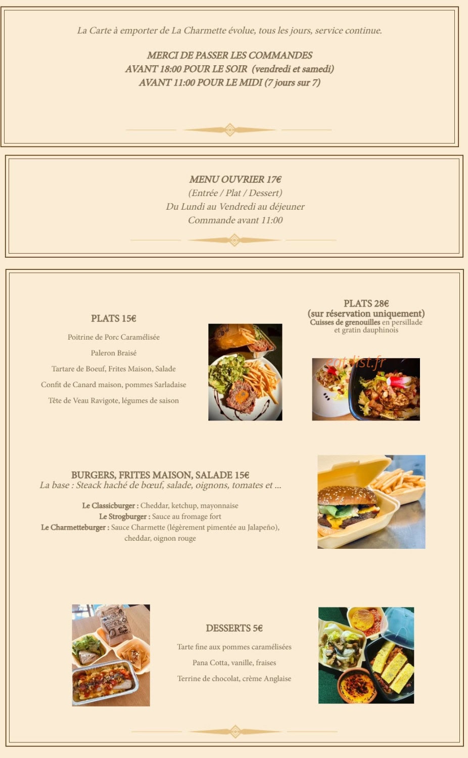 La Charmette — carte page 5