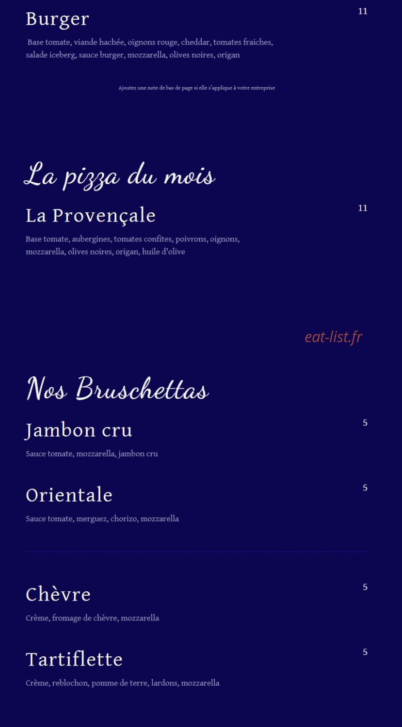 Au Ricochet — carte page 3