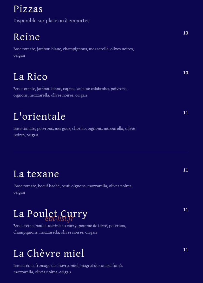 Au Ricochet — carte page 1
