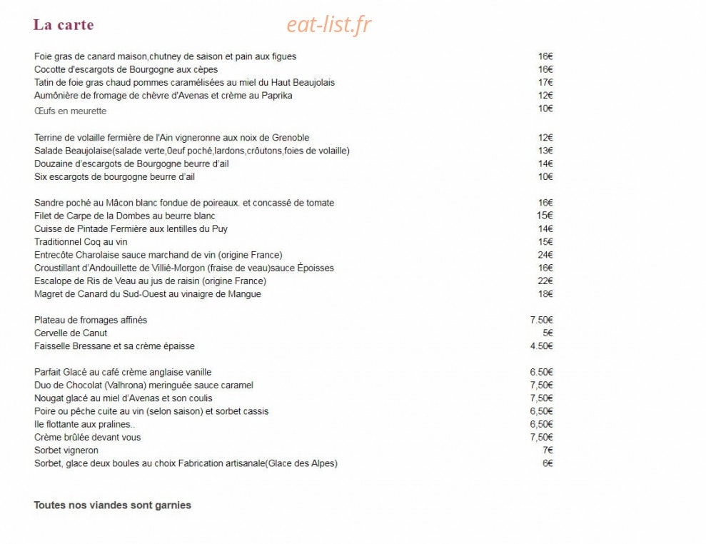 Le Morgon — carte page 7