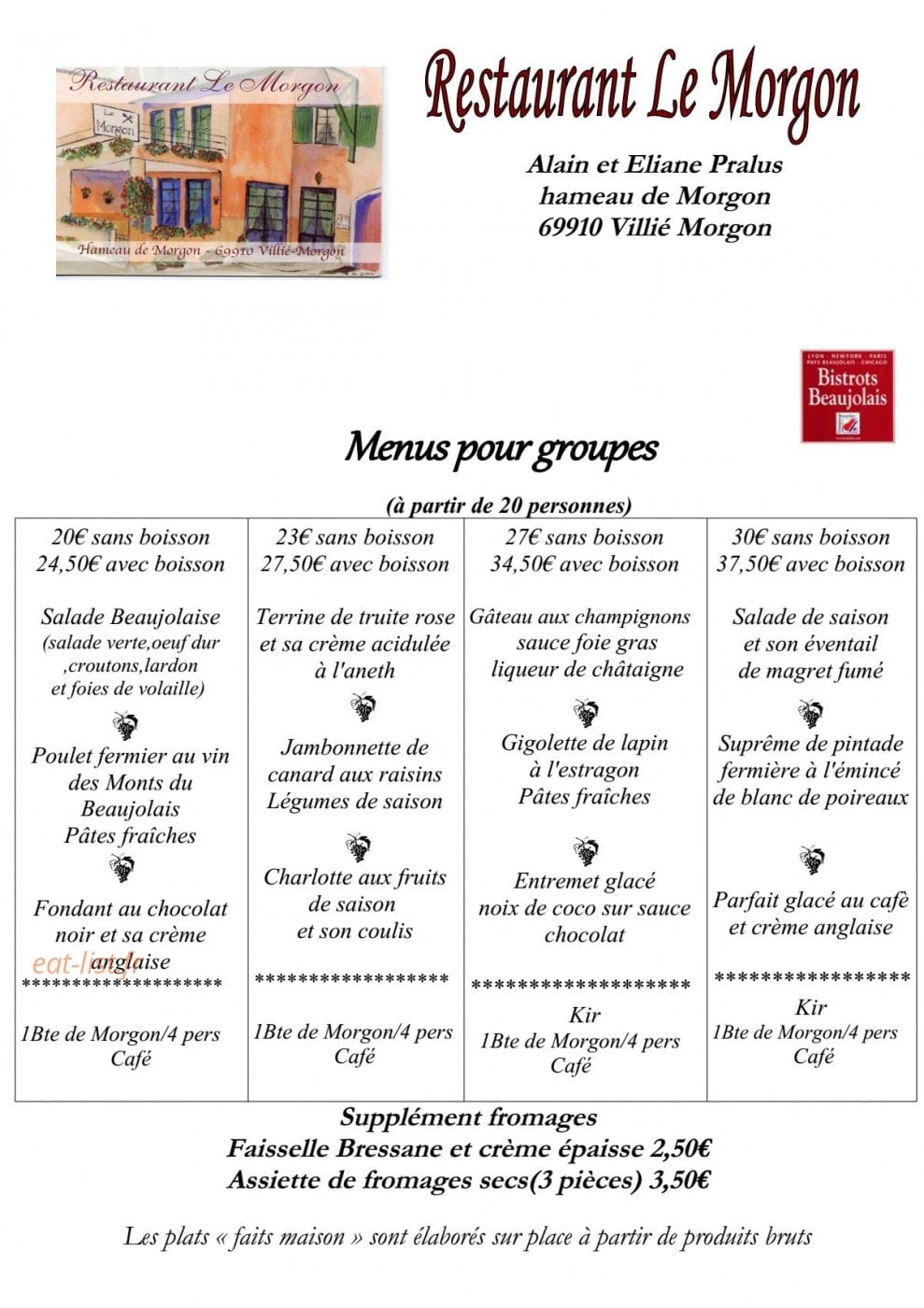 Le Morgon — carte page 8
