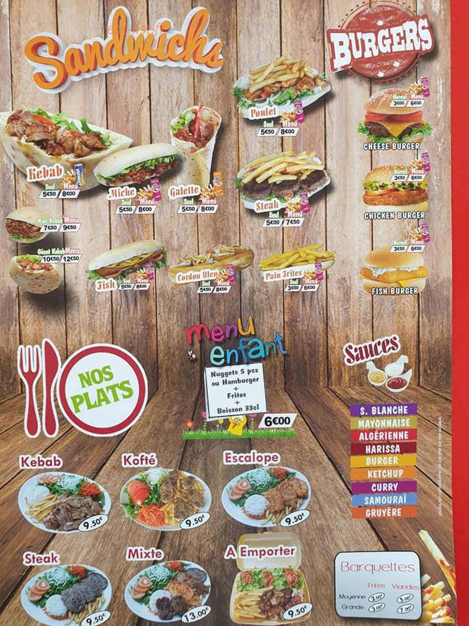 corbas kebab — carte page 2