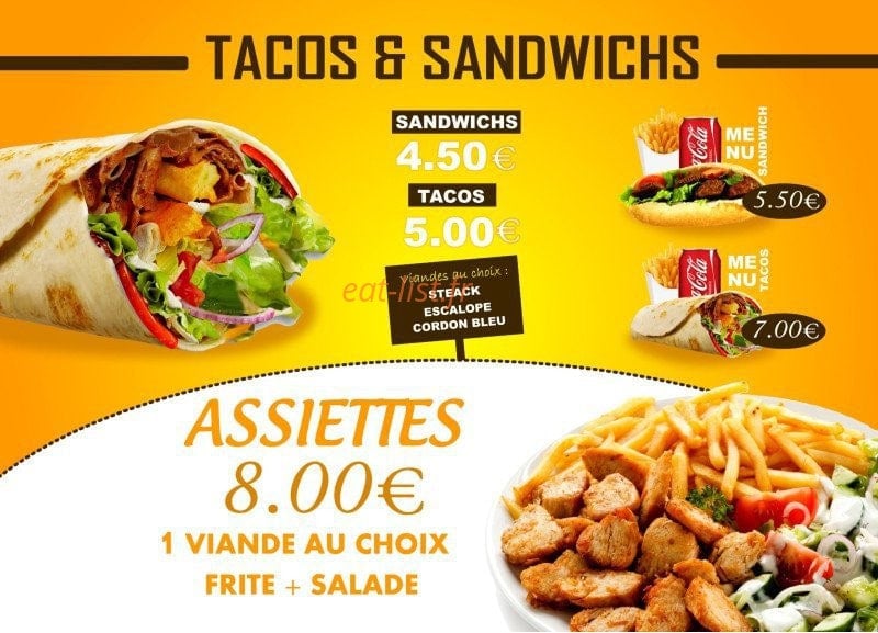 Flash Pizza — carte page 2